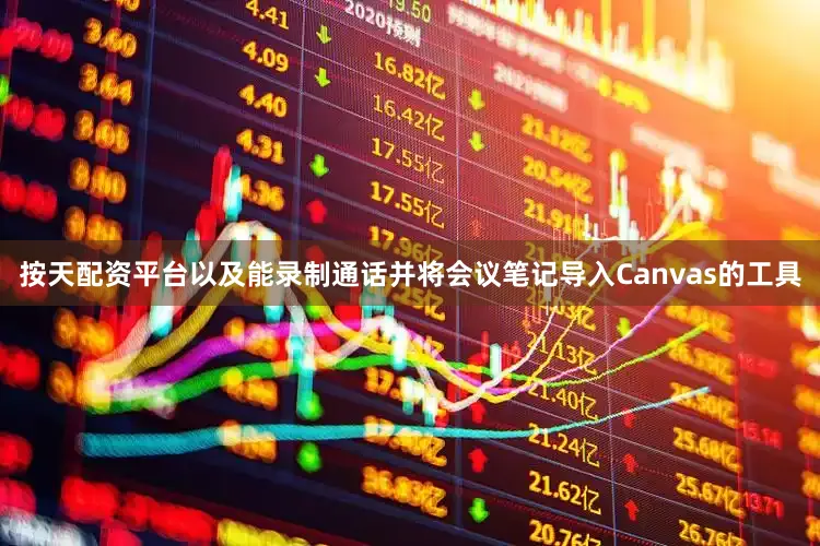 按天配资平台以及能录制通话并将会议笔记导入Canvas的工具
