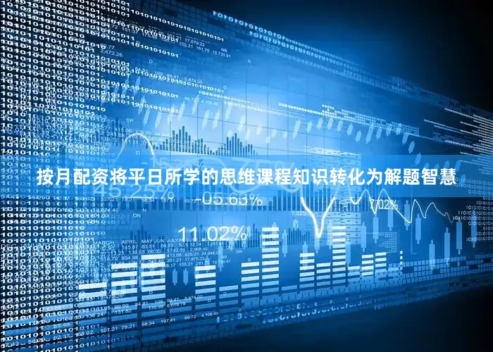 按月配资将平日所学的思维课程知识转化为解题智慧